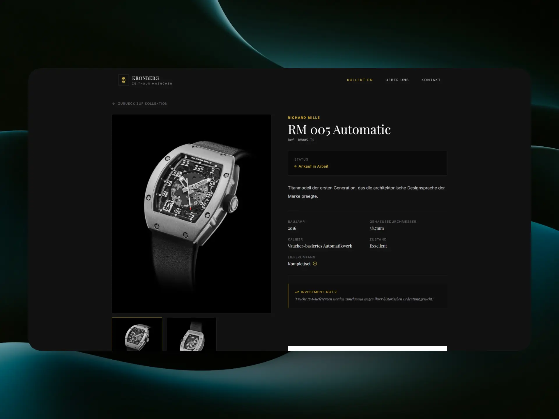 KRONBERG Zeithaus — 1